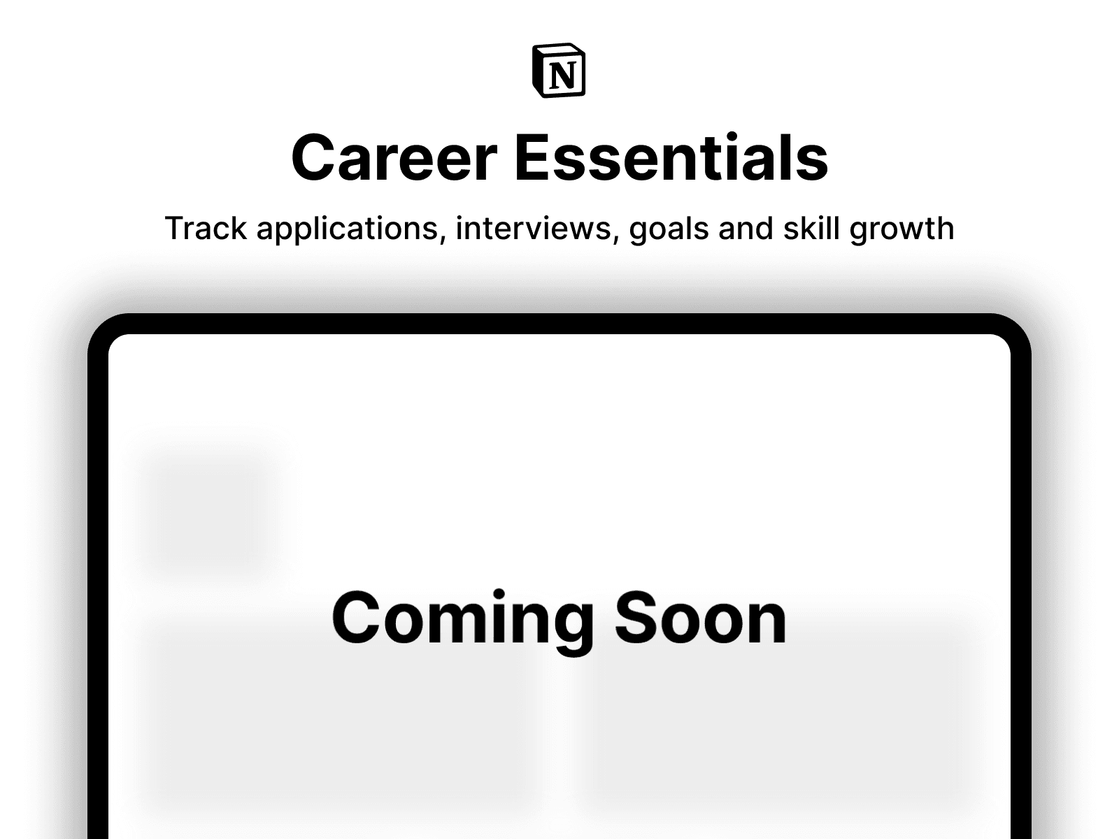 Career Essentials