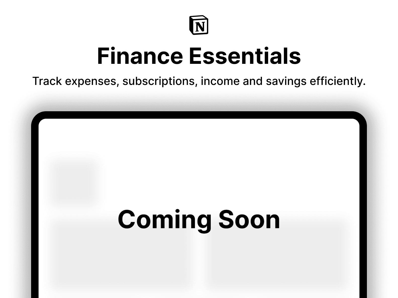 Finance Essentials