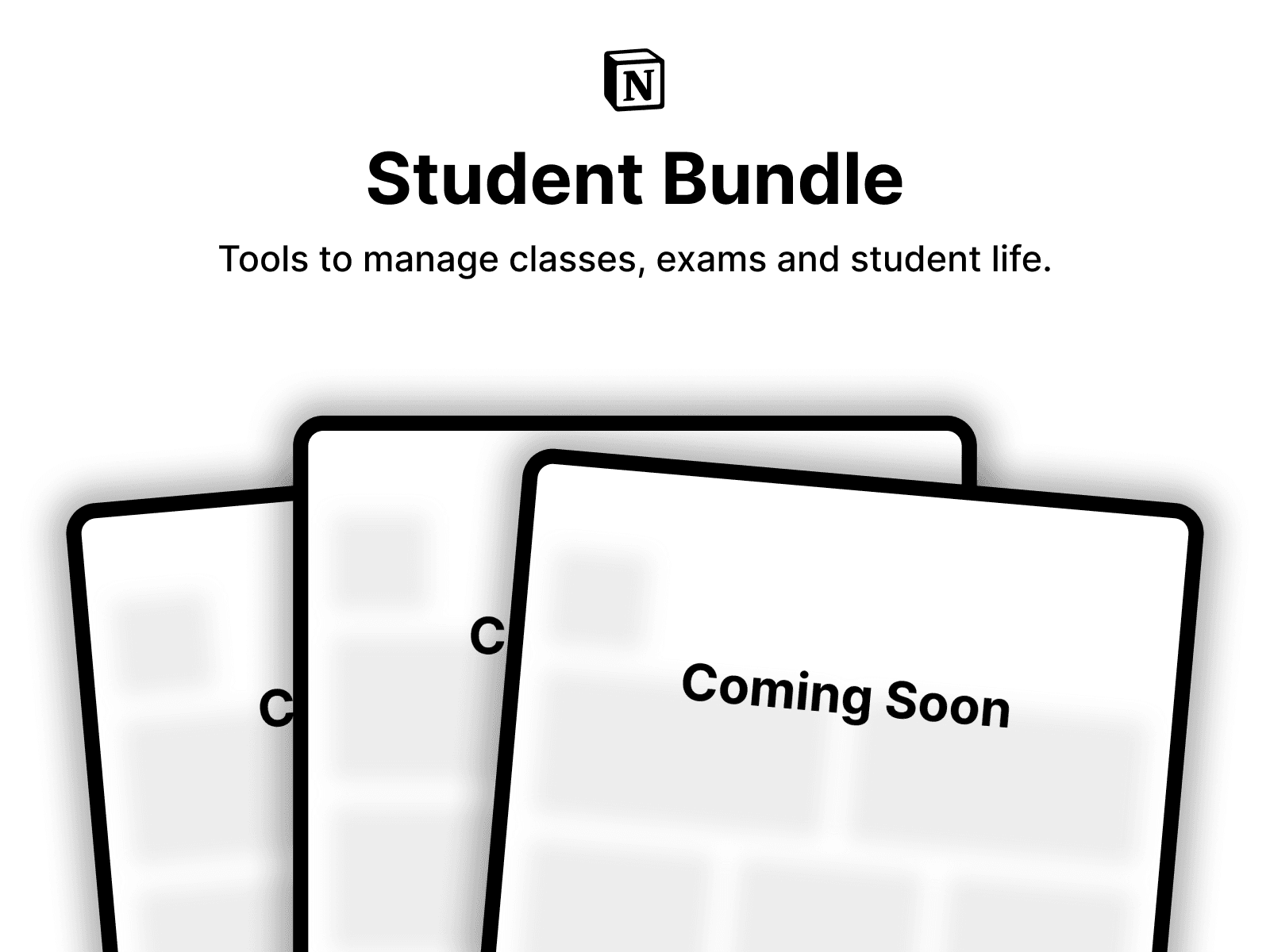 Student Bundle